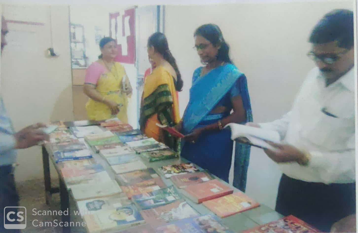 Book Fair organized at department of English 17-18
